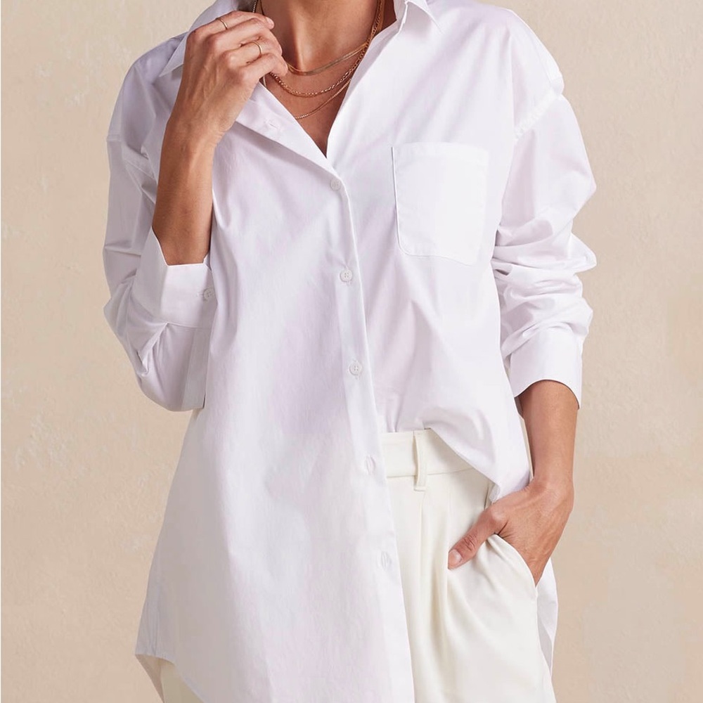Summersalt Women’s The Perfect Boyfriend Shirt 1XL